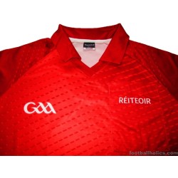 2023-24 GAA Referee (CLG Réiteoir) Masita Match Issue Red Jersey