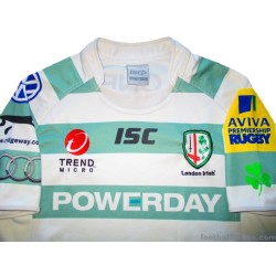 2012-13 London Irish Rugby ISC Away Shirt