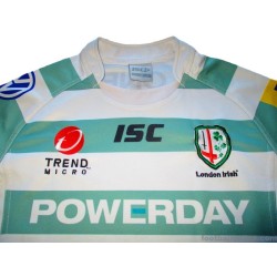 2012-13 London Irish Rugby ISC Away Shirt