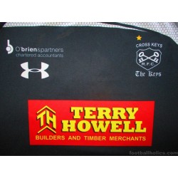 2013-15 Cross Keys RFC Under Armour Match Worn Home Shirt #19