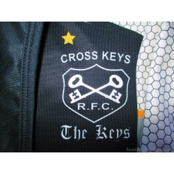 2013-15 Cross Keys RFC Under Armour Match Worn Home Shirt #19