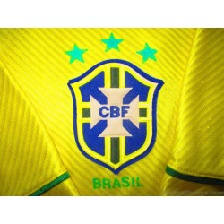 1994 Brazil Umbro Player Issue Home Shirt