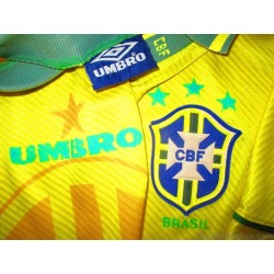 1994 Brazil Umbro Player Issue Home Shirt