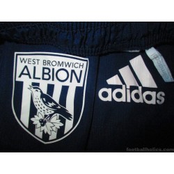 2017-18 West Brom Adidas Player Issue Training Shorts