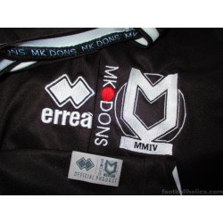 2021-22 MK Dons Errea Away Shirt