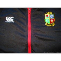 2021 British & Irish Lions 'South Africa' Canterbury Vapodri Black Track Jacket