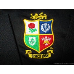 2021 British & Irish Lions 'South Africa' Canterbury Vapodri Black Track Jacket