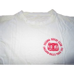 1982 Pocomo RFC 'England-Wales Tour' Player Issue Training T-Shirt