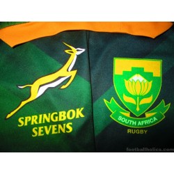 2019-20 South Africa Sevens Rugby Asics Home Jersey