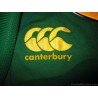 2008-09 South Africa Rugby Canterbury Player Issue Test Home Jersey