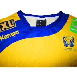 2016-17 Sweden Handball Kempa Home Shirt