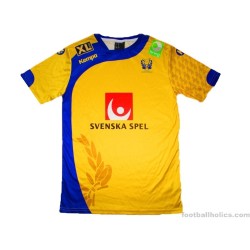 2016-17 Sweden Handball Kempa Home Shirt