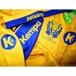 2016-17 Sweden Handball Kempa Home Shirt