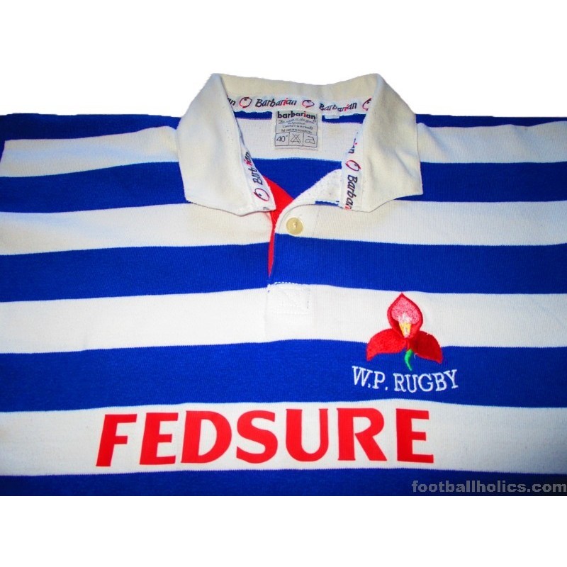 1999-01 Western Province Rugby Barbarian Home Jersey