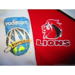 2007-08 Lions Rugby Canterbury Pro Home Jersey