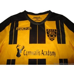 2017-19 Maidstone United Macron Match Worn Home Shirt #7