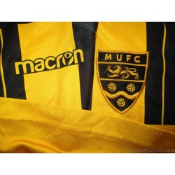 2017-19 Maidstone United Macron Match Worn Home Shirt #7