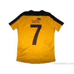 2017-19 Maidstone United Macron Match Worn Home Shirt #7