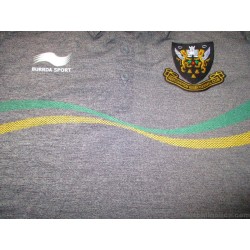 2013-14 Northampton Saints Burrda Sport Player Issue Polo Shirt