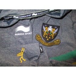 2013-14 Northampton Saints Burrda Sport Player Issue Polo Shirt