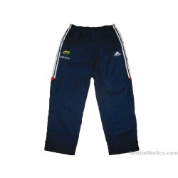 2007-09 Munster Rugby Adidas Player Issue Training Track Bottoms