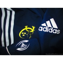 2007-09 Munster Rugby Adidas Player Issue Training Track Bottoms