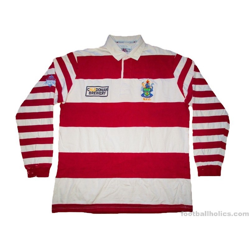 1994-95 Watsonian FC Cotton Oxford Home L/S Shirt