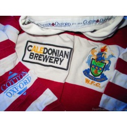 1994-95 Watsonian FC Cotton Oxford Home L/S Shirt