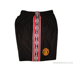 1998-00 Manchester United Umbro Home Change Shorts