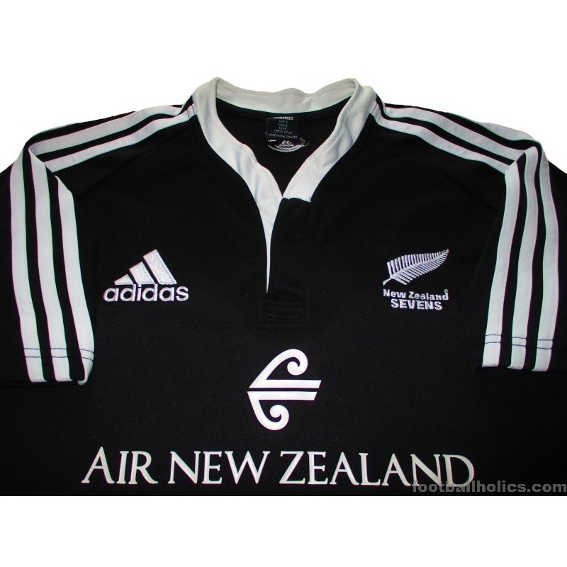 2005-08 New Zealand Sevens Rugby Adidas Home Jersey