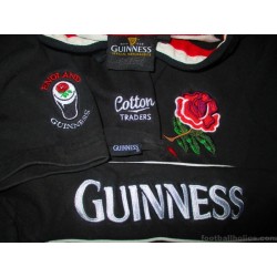 2010-12 England Rugby Cotton Traders Guinness Shirt