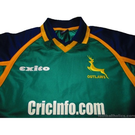 2002 Notts Outlaws Exito One Day Cup Jersey