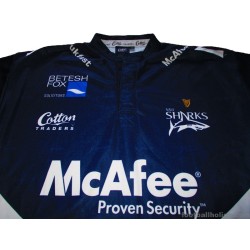 2006-07 Sale Sharks Cotton Traders Player Issue Home Jersey