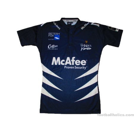 2006-07 Sale Sharks Cotton Traders Player Issue Home Jersey