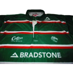 2005-07 Leicester Tigers Cotton Traders Player Issue Home Jersey