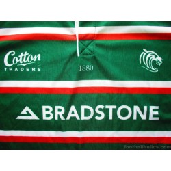 2005-07 Leicester Tigers Cotton Traders Player Issue Home Jersey