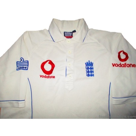 2005-08 England Cricket Admiral Test Jersey