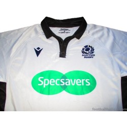 2019-21 Scottish Rugby Macron Match Issue Referee Shirt