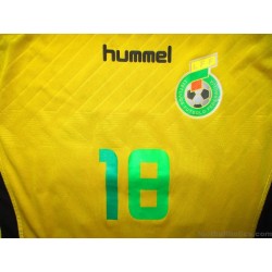 2012-15 Lithuania Hummel Match Issue Home Shirt #18