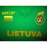 2009-10 Lithuania Saller Player Issue Away Shirt