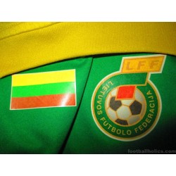 2009-10 Lithuania Saller Player Issue Away Shirt