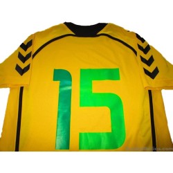 2012-15 Lithuania Hummel Match Issue Home Shirt #15