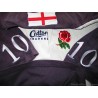 1995-96 England Rugby Cotton Traders Special Shirt #10