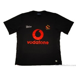 2008 Waikato Mooloos Rugby Union Player Issue Training Jersey 'TH' (Tom Harding)