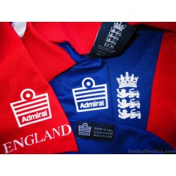 2005-06 England Cricket Admiral Training Jersey