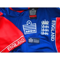 2006-08 England Cricket Admiral ODI Jersey