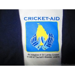 2005 Sri Lanka Cricket 'Tsunami Aid' Trendy Signed Jersey