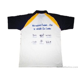 2005 Sri Lanka Cricket 'Tsunami Aid' Trendy Signed Jersey