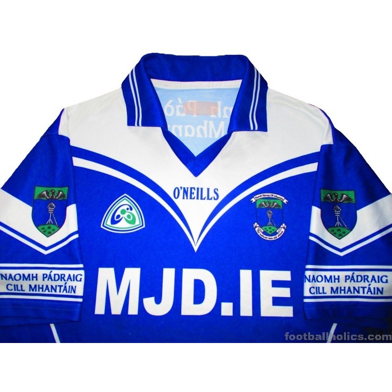 2002-09 St Patrick's GAA Wicklow (Naomh Pádraig Cill Mhantáin) O'Neills Match Worn Home Jersey #19