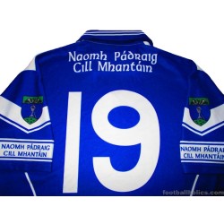 2002-09 St Patrick's GAA Wicklow (Naomh Pádraig Cill Mhantáin) O'Neills Match Worn Home Jersey #19